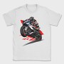 BMW S1000RR Wheelie, Tricou Barbati (Unisex)