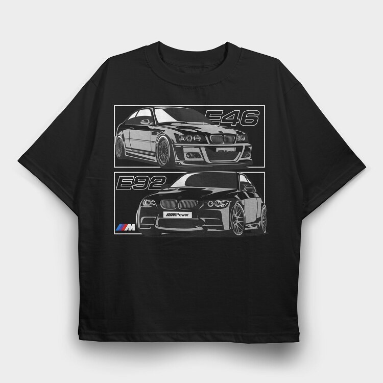 BMW Generation, Tricou Oversize Barbati (Unisex)