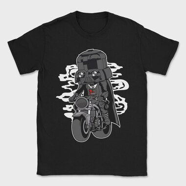 Darth Vader Rider, Tricou Barbati (Unisex)