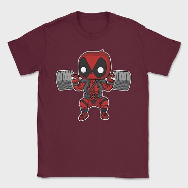 Deadpool Gym Hero, Tricou Barbati (Unisex)