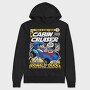 Donald Duck Racer, Hanorac Oversize Barbati (Unisex)