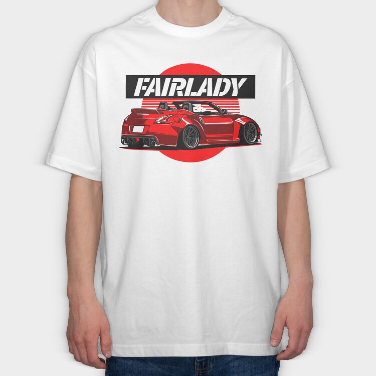 370Z 2, Tricou Oversize Barbati (Unisex)