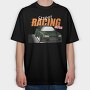 1997 Subaru WRX GC8, Tricou Oversize Barbati (Unisex)
