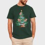 Sloth Christmas Tree, Tricou Barbati (Unisex)