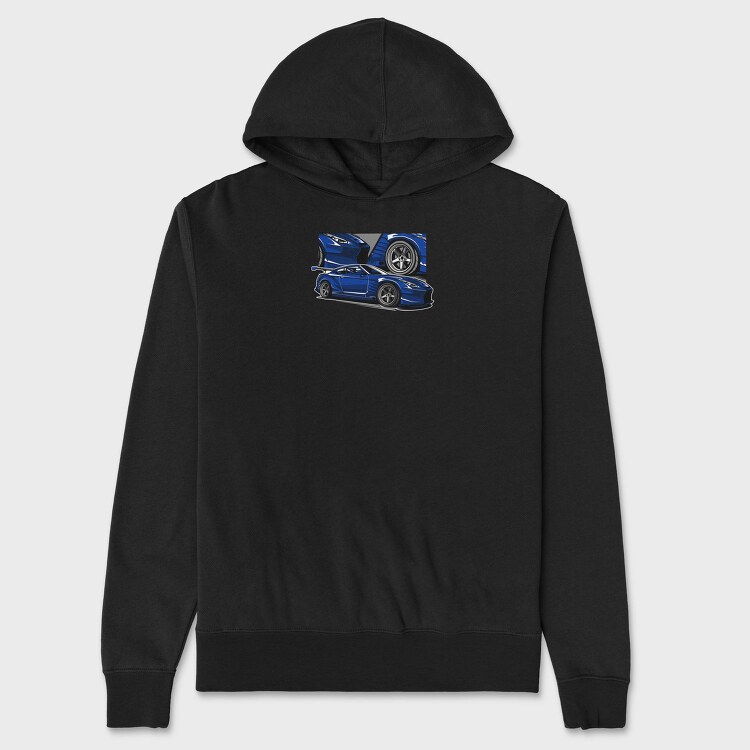 BLUE GTR, Hanorac Oversize Barbati (Unisex)
