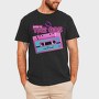 Born in the 80 S Pink Cassette, Tricou Barbati (Unisex)