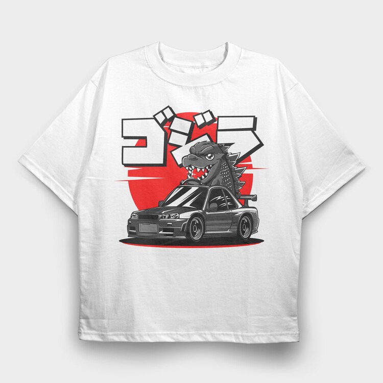 BABY GTR, Tricou Oversize Barbati (Unisex)