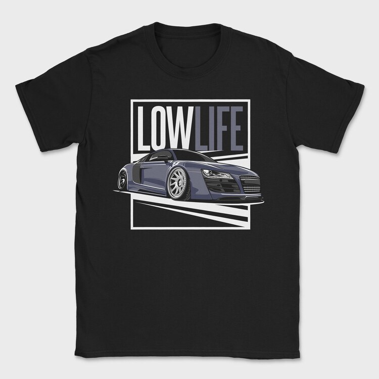 AUDI R8, Tricou Barbati (Unisex)
