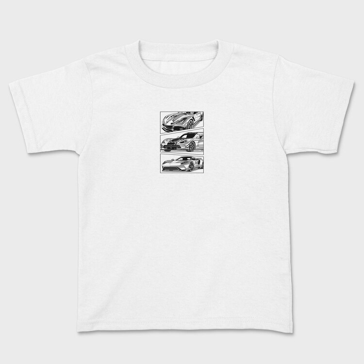 AMERICAN SUPER CAR, Tricou Copii