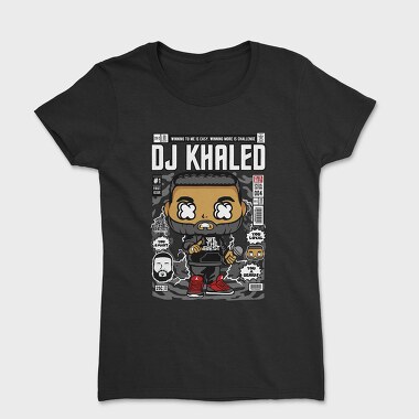 Dj Khaled Pop Art, Tricou Femei