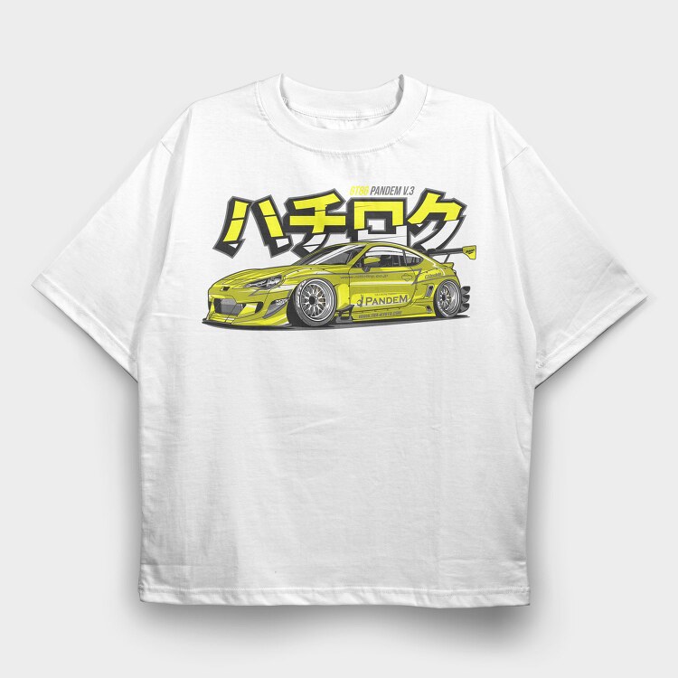 86 pandem v3, Tricou Oversize Barbati (Unisex)
