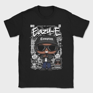 Eazy-E Comic Streetwear, Tricou Barbati (Unisex)