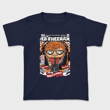 Ed Sheeran Comic Pop Art, Tricou Copii