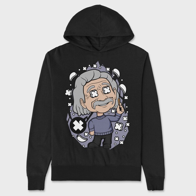 Einsteins Epiphany, Hanorac Oversize Barbati (Unisex)