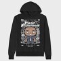 Furious Racer Pop Art, Hanorac Oversize Barbati (Unisex)