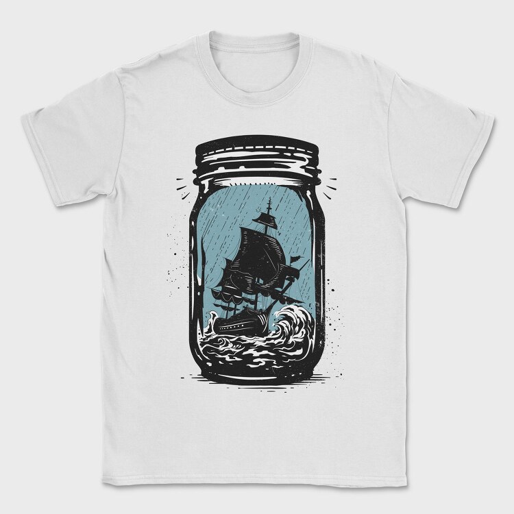 Trapped, Tricou Barbati (Unisex)