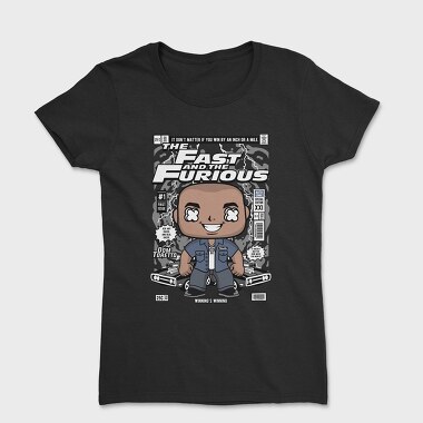 Furious Racer Pop Art, Tricou Femei