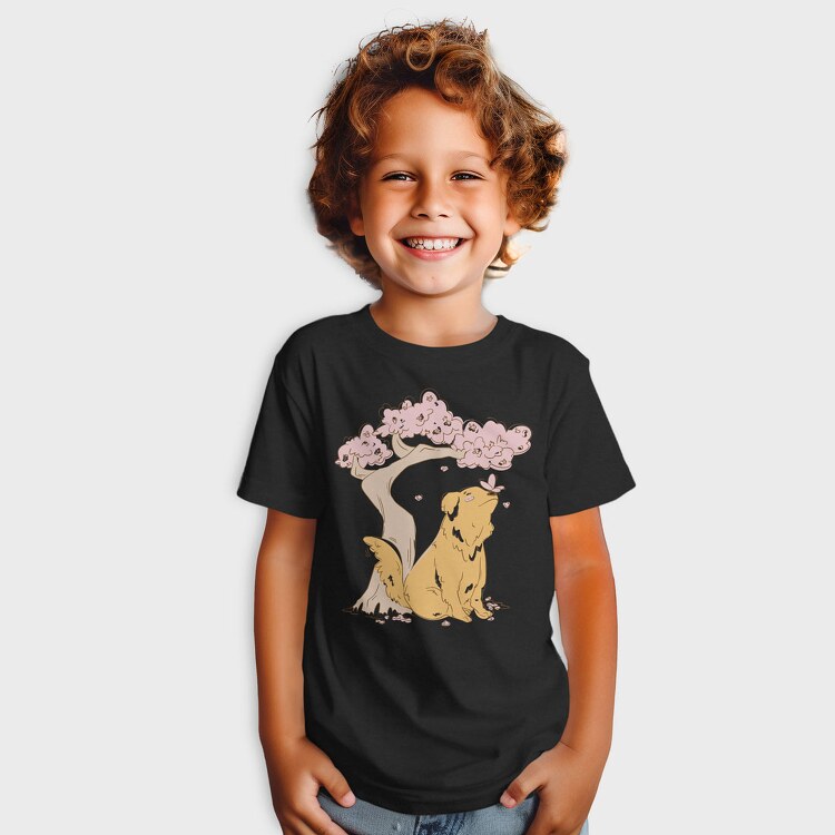 Golden With Butterfly, Tricou Copii