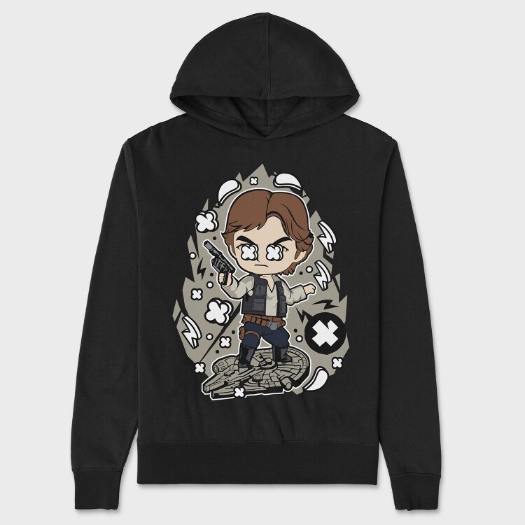 Han Solo Blast, Hanorac Oversize Barbati (Unisex)