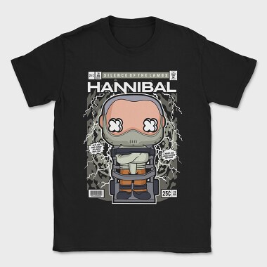 Hannibal Pop Art Comic, Tricou Barbati (Unisex)