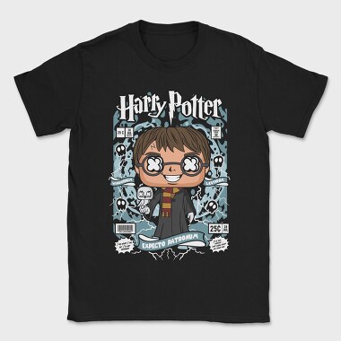 Harry Potter Comic Chibi, Tricou Barbati (Unisex)