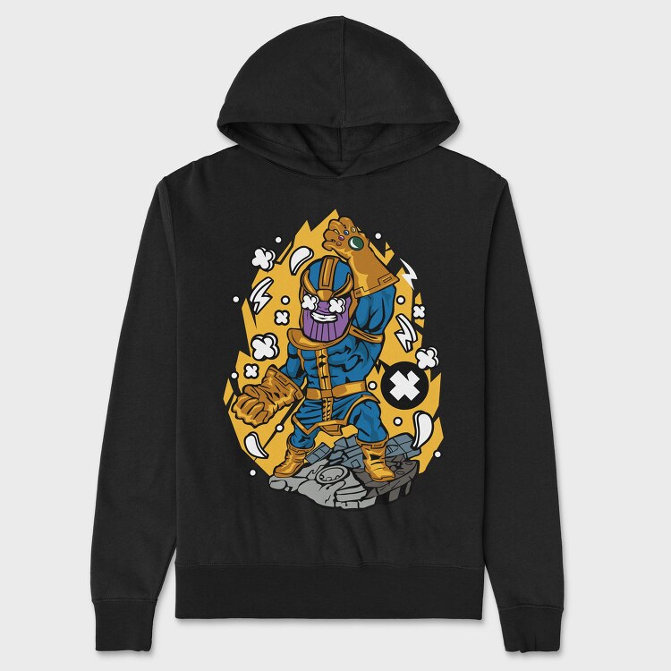 Infinity Warrior, Hanorac Oversize Barbati (Unisex)