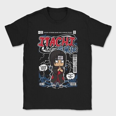 Itachi Chibi Rebellion, Tricou Barbati (Unisex)