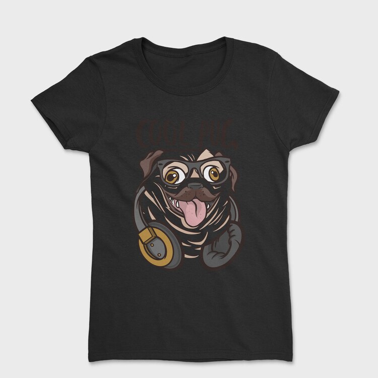 Pug Cool, Tricou Femei
