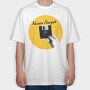 Retro Never Forget, Tricou Oversize Barbati (Unisex)