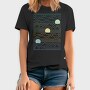 Lineart Sunset Landscape, Tricou Barbati (Unisex)