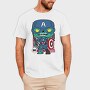 Funko Marvel Zombies captain america, Tricou Barbati (Unisex)