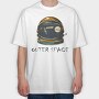 Outer Space, Tricou Oversize Barbati (Unisex)