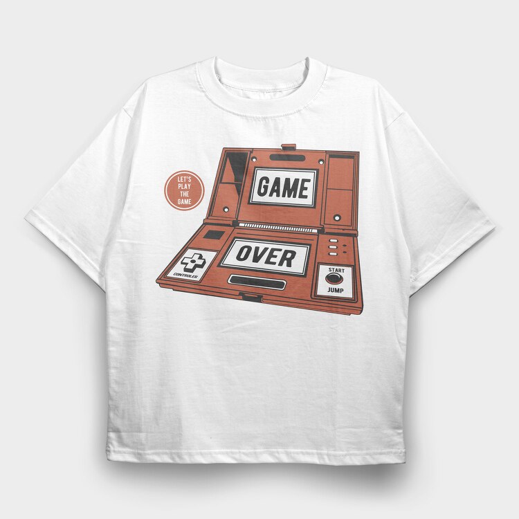 Video Games, Tricou Oversize Barbati (Unisex)