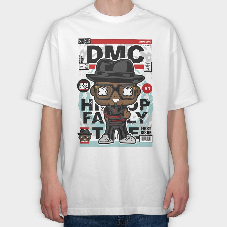 Hiphop Family Tree, Tricou Oversize Barbati (Unisex)