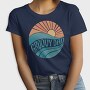 Waves Sunset, Tricou Femei