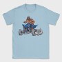 Quad Bike Illustration, Tricou Barbati (Unisex)