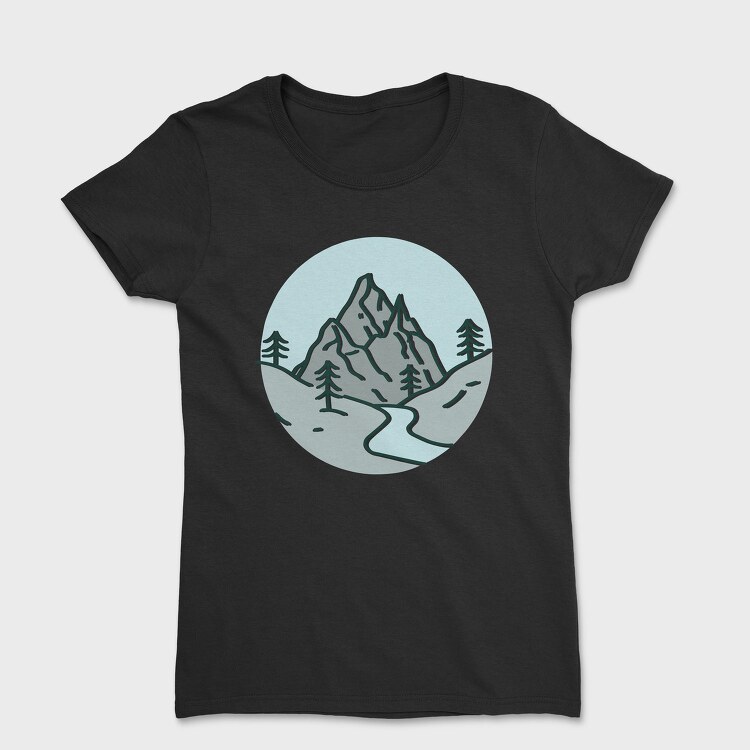 Nature Scenery 1, Tricou Femei