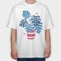 Nature Botanical, Tricou Oversize Barbati (Unisex)