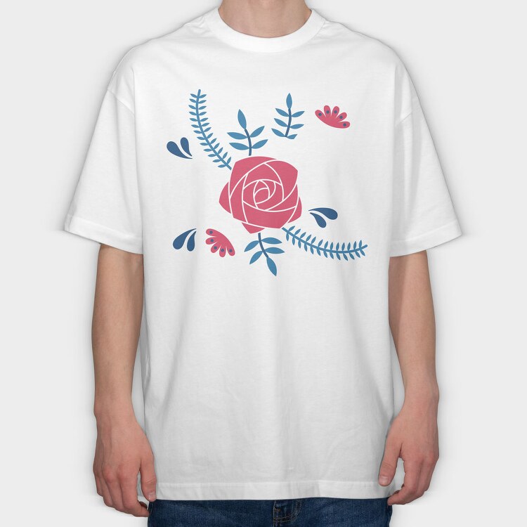 Nature Botanical 4, Tricou Oversize Barbati (Unisex)