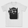 Cat And Camera, Tricou Barbati (Unisex)