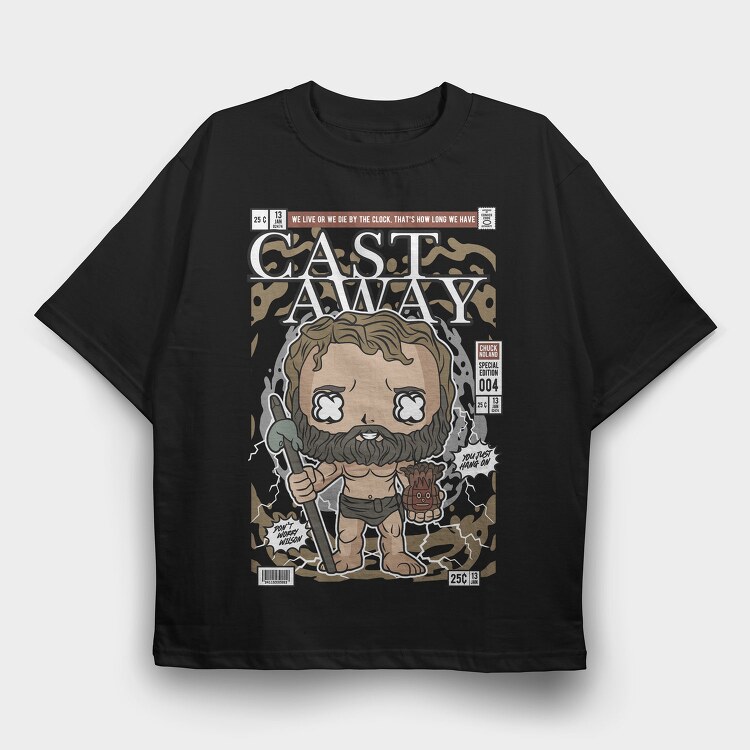 Jungle Warrior Saga, Tricou Oversize Barbati (Unisex)