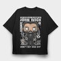 Keanus Revenge, Tricou Oversize Barbati (Unisex)