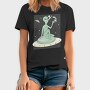 Marijuana Weed Alien, Tricou Barbati (Unisex)