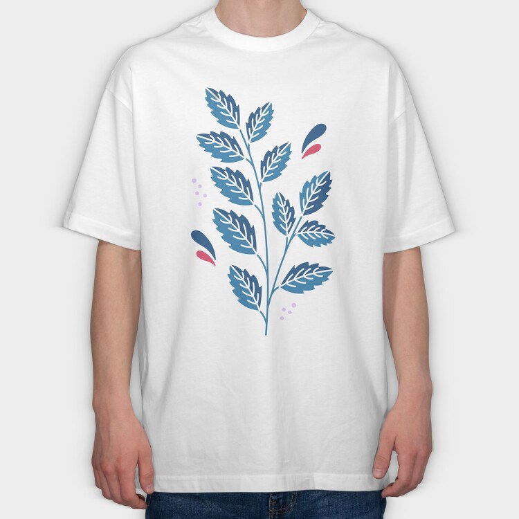Nature Botanical 9, Tricou Oversize Barbati (Unisex)