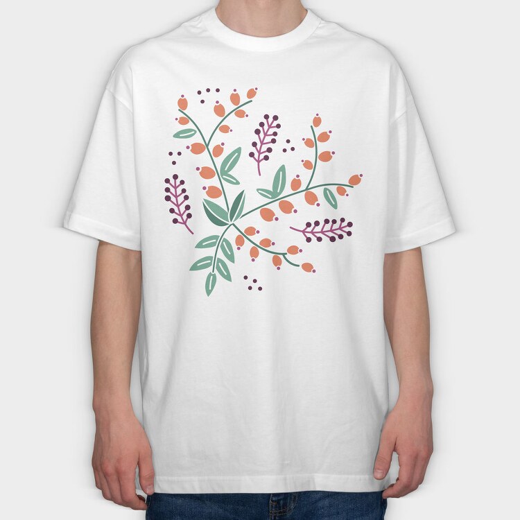 Nature Botanical 13, Tricou Oversize Barbati (Unisex)