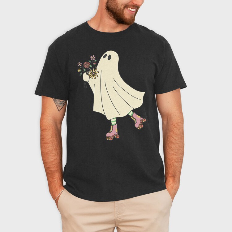 Ghost Roller, Tricou Barbati (Unisex)