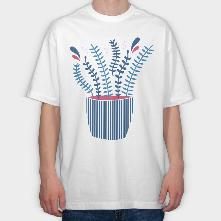 Nature Botanical 8, Tricou Oversize Barbati (Unisex)