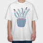 Nature Botanical 8, Tricou Oversize Barbati (Unisex)