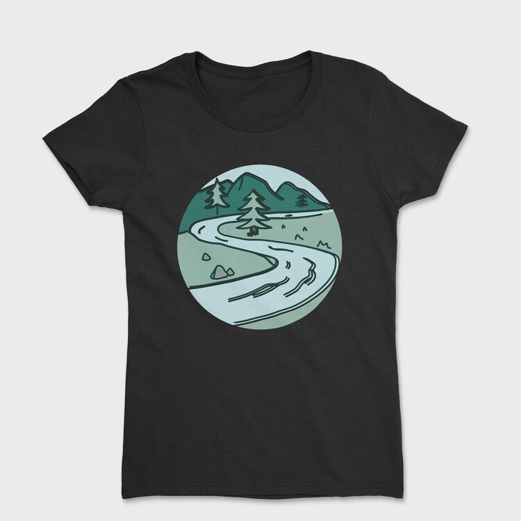 Nature Scenery 4, Tricou Femei
