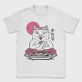Cat Eating Sushi Sushi, Tricou Barbati (Unisex)